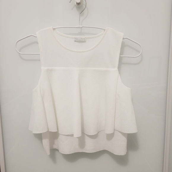 ZARA frilly top (xs) - never  worn - Picture 3 of 5